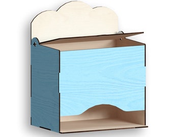 Diaper Dispenser Laser Cut Files: Vector Template (Digital Download)