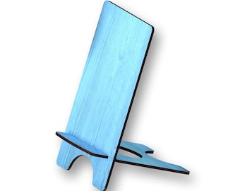 Phone Stand, Laser Cut Files - Svg+Dxf+Pdf+Ai+Cdr+Eps - laser Files - Instant Download - laser cut template - laser cut pattern