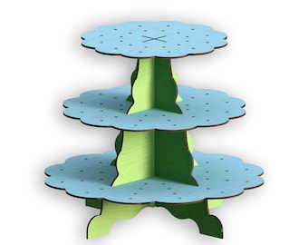 3 Tier Lollipop Stand Laser Cut Template (Digital Download)
