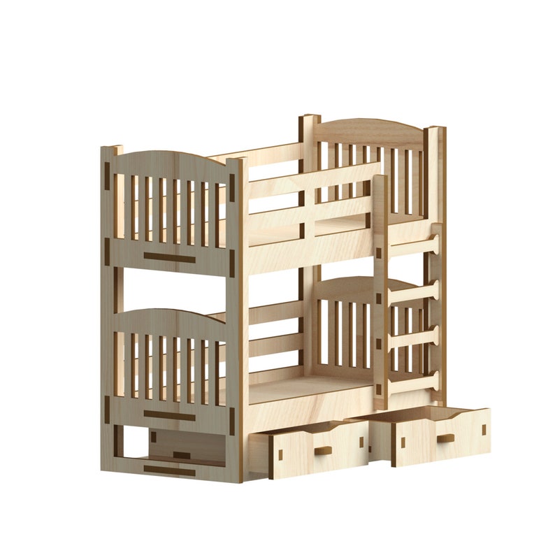 Dolls furniture pack Laser Cut Files laser cut template Etsy