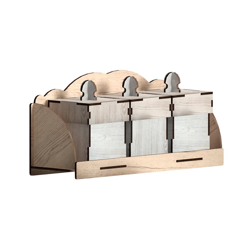 Spice Rack Laser Cut Files Laser Cut Template Laser Cut Etsy Israel