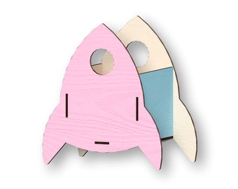 Rocket Box Laser Cut Files: Vector Template (Digital Download)