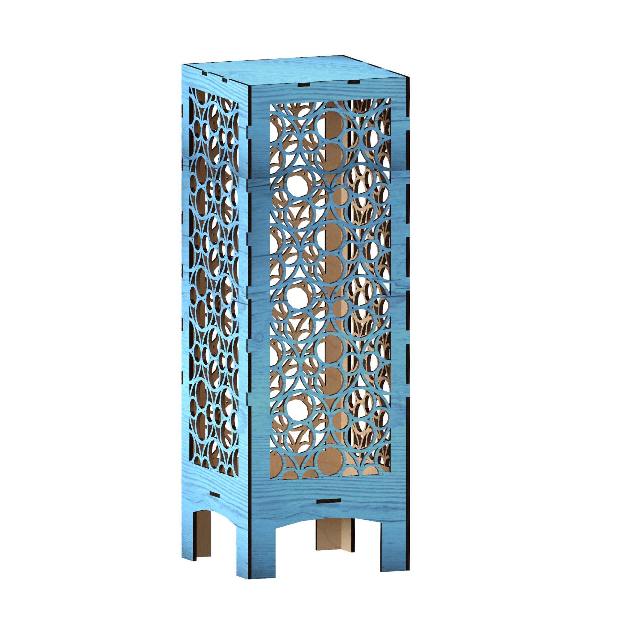 Laser Cut Lamp Files: Geometric Pattern Template (digital Download) - Etsy