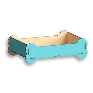 Dog Bed,laser cut file, instant download,laser cut vector, laser files  - laser cut template - laser cut pattern