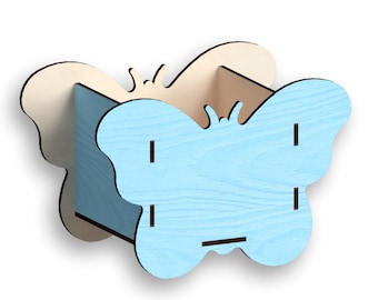 Butterfly Box Laser Cut Template: Vector Files (Digital Download)