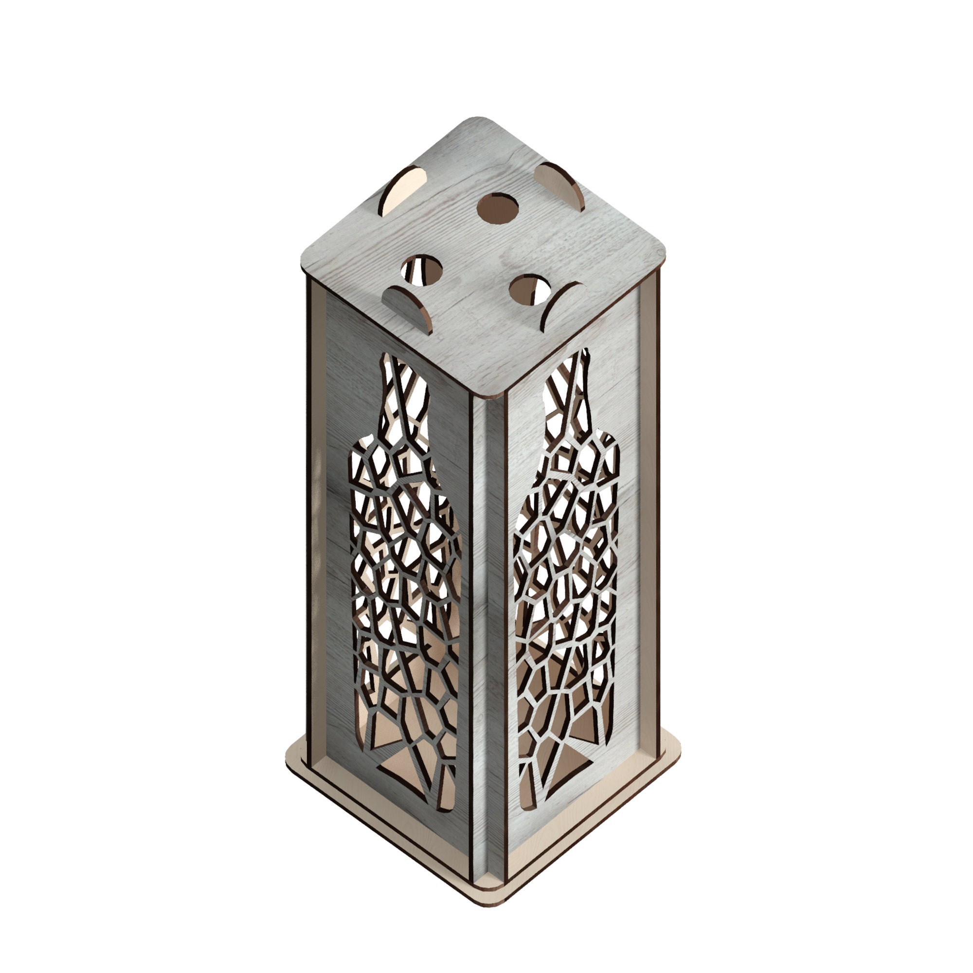 Wine Bottle Box Laser Cut Files SvgDxfPdfAiCdrEps Etsy