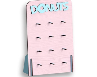 Donut Wall,Laser Cut Files, laser cut template, Vector for Laser, laser cut pattern, vector model,vector plan,Instant download