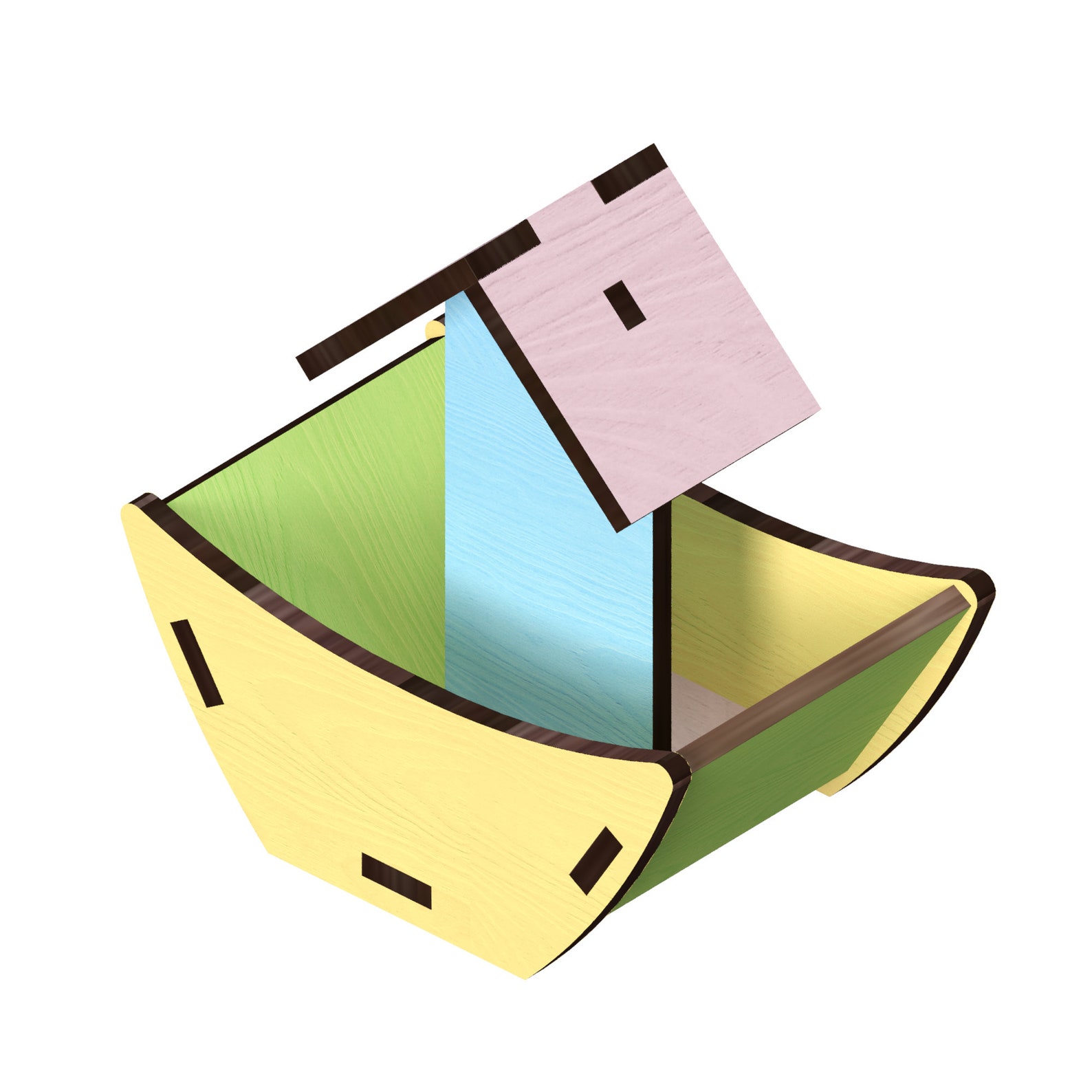 Ark Laser Cut Template: Vector Model (instant Download) - Etsy