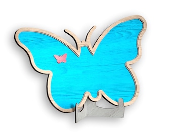 Wedding Butterfly Drop Box Laser Cut Files (Digital Download)