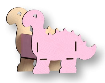 Dinosaur Box Laser Cut Files: Vector Template (Digital Download)