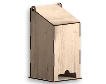 Tea Box Laser Cut Files: Vector Model (Digital Download)