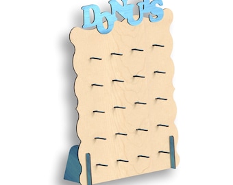 Donut Wall Laser Cut File, CNC Pattern (Digital Download)