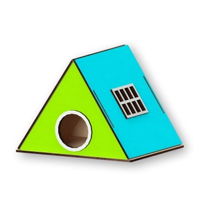Hamster House, laser cut file, instant download,laser cut vector, laser files  - laser cut template - laser cut pattern
