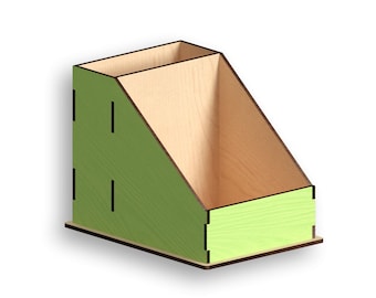 Laser Cut Pen Holder Files: Svg, Dxf, PDF, Ai, Cdr, Eps (Instant Download)