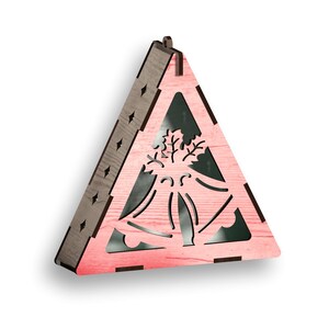 Tree Christmas Ornament, Laser Cut Files - Svg+Dxf+Pdf+Ai+Cdr+Eps - laser Files - Instant Download - laser cut template - laser cut pattern