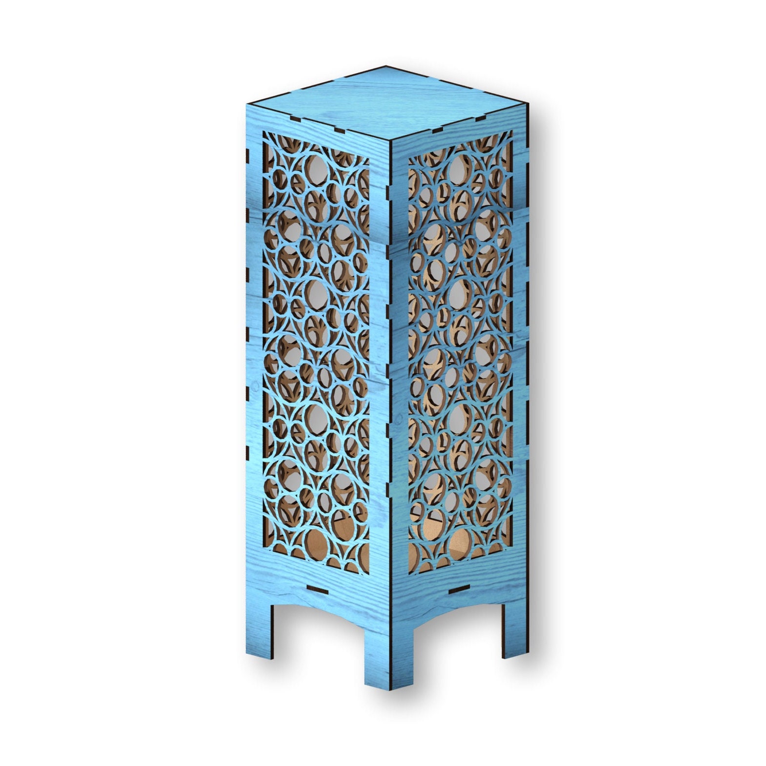 Laser Cut Lamp Files: Geometric Pattern Template (digital Download) - Etsy