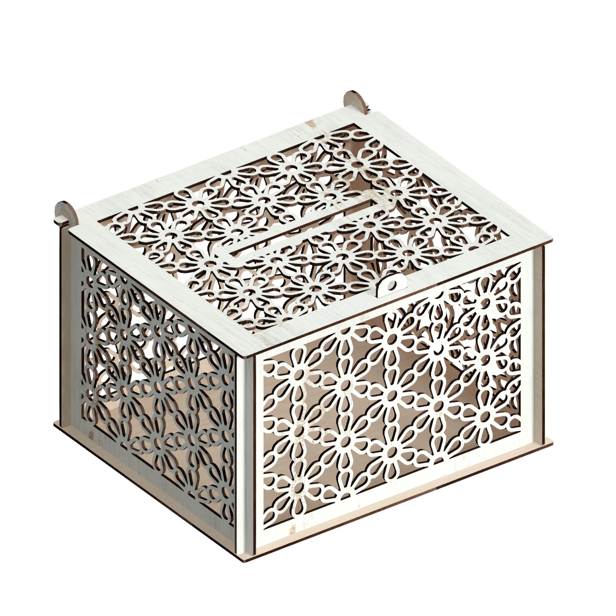 Wedding Card Box Laser Cut Files SvgDxfPdfAiCdrEps Etsy