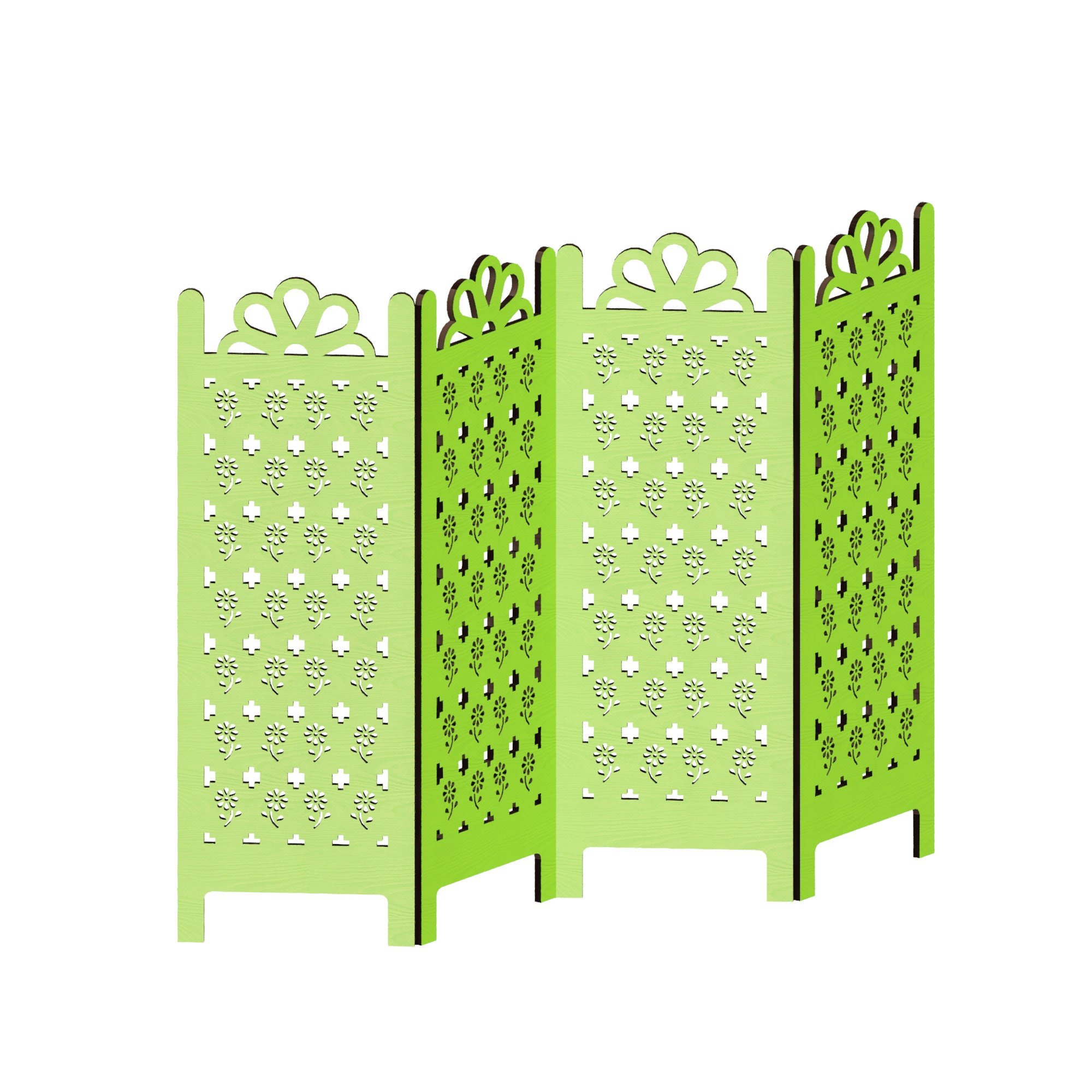 Mini Folding Screen Laser Cut Files SvgDxfPdfAiCdrEps | Etsy