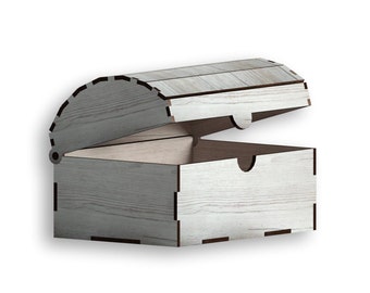 Chest, Laser Cut Files - Svg+Dxf+Pdf+Ai+Cdr+Eps - laser Files - Instant Download - laser cut template - laser cut pattern