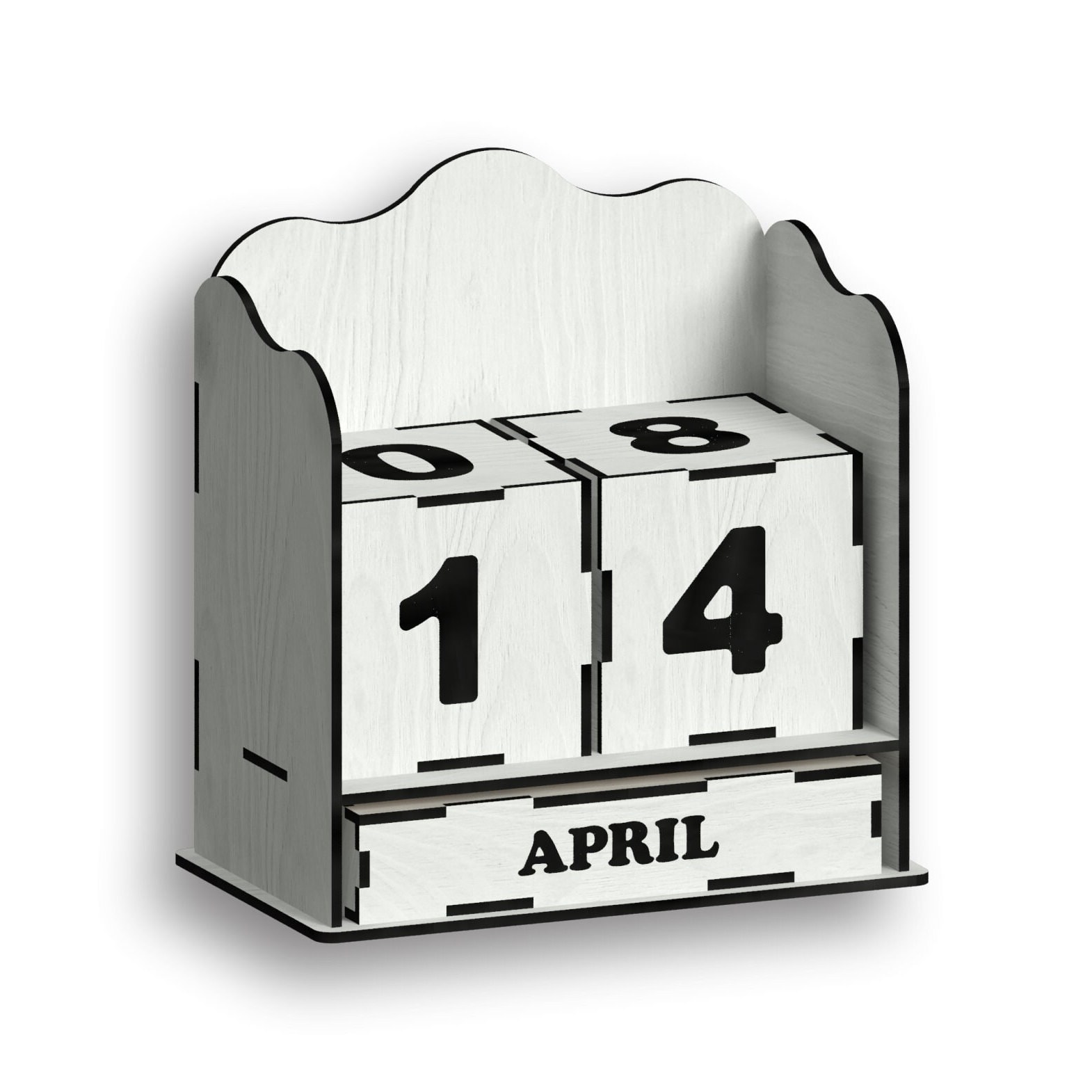 cube-calendar-laser-cut-files-svgdxfpdfaicdreps-laser-files-instant-download-laser-cut-template-laser-cut-pattern-etsy
