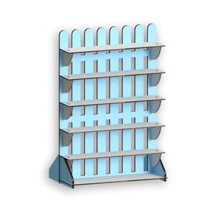 Fence Cupcake Stand,Laser Cut Files, laser cut template, Vector for Laser, laser cut pattern, vector model,vector plan,Instant download