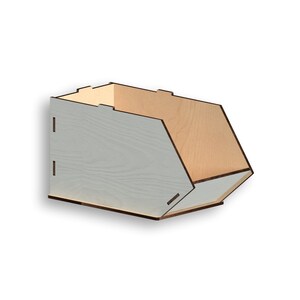 Box Organizer, Pattern Vector for Laser Cutting CNC,svg,laser cut template,laser cut pattern,vector model,vector plan,Instant download