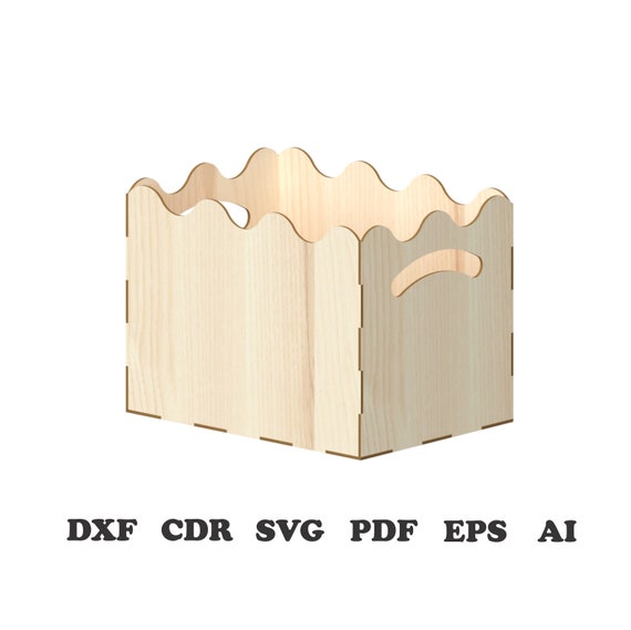 Download Kits How To Pattern Vector For Laser Cutting Cnc Svg Laser Cut Template Laser Cut Pattern Vector Model Vector Plan Instant Download Box With Handle Craft Supplies Tools