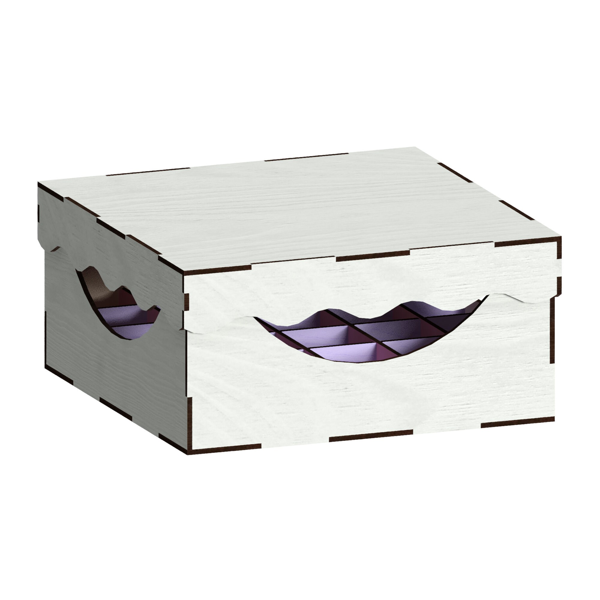 Nail Polish Box Laser Cut Files Laser Cut Template Laser Etsy