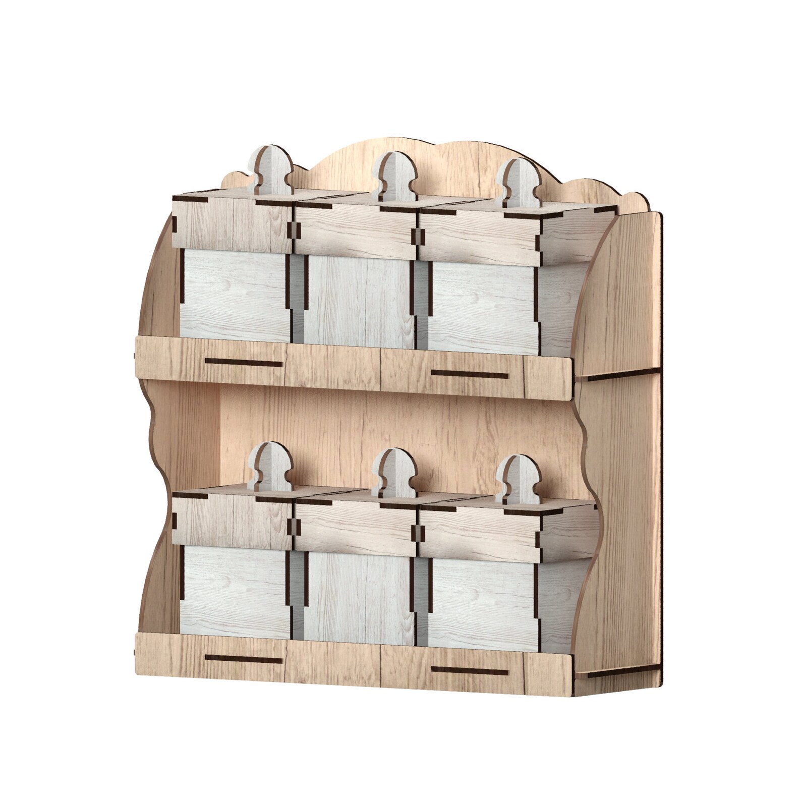 Spice Rack Laser Cut Files Laser Cut Template Laser Cut Etsy Finland