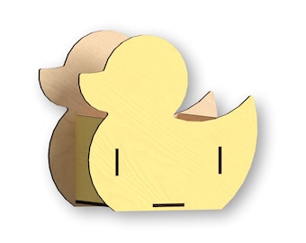 Duck Box Laser Cut Template: Vector Model (Digital Download)