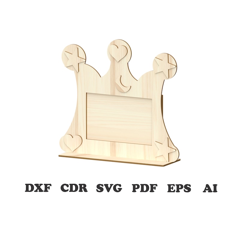 Crown Portrait Pattern Vector for Laser Cutting CNC, svg, Dxf, Cdr,laser vector designs,laser vector files,laser patterns,Instant download