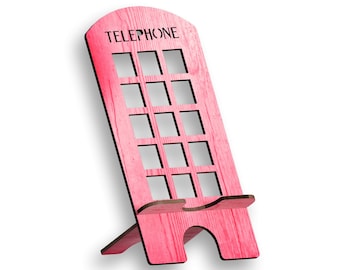 Phone Stand, Laser Cut Files - Svg+Dxf+Pdf+Ai+Cdr+Eps - laser Files - Instant Download - laser cut template - laser cut pattern