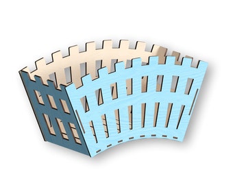 Flowers Box Laser Cut File: Vector Template (Digital Download)