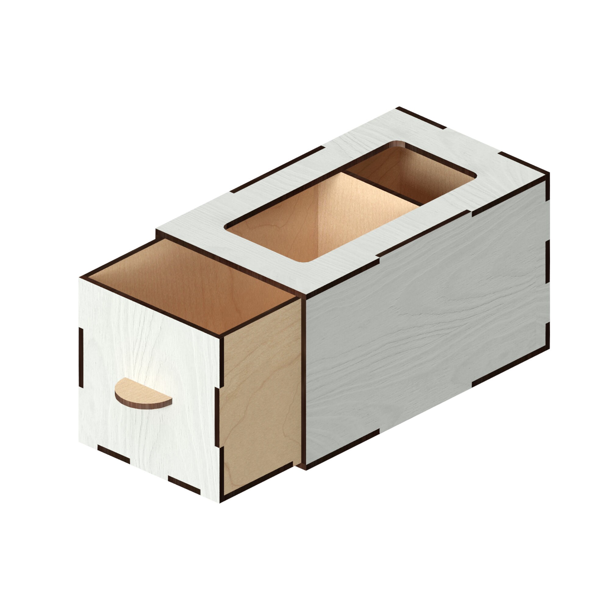 Tea Box Teabox Laser Cut Files Laser Cut Template Laser Etsy UK