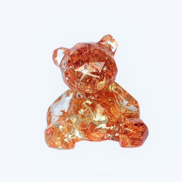 petit ours en résine décoration