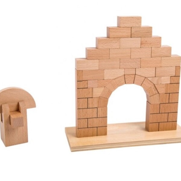 Arch Building Blocks Wooden Block Toy - Etsy