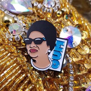 Oum Kalthoum Soft Enamel Pin  - Raqs Legends