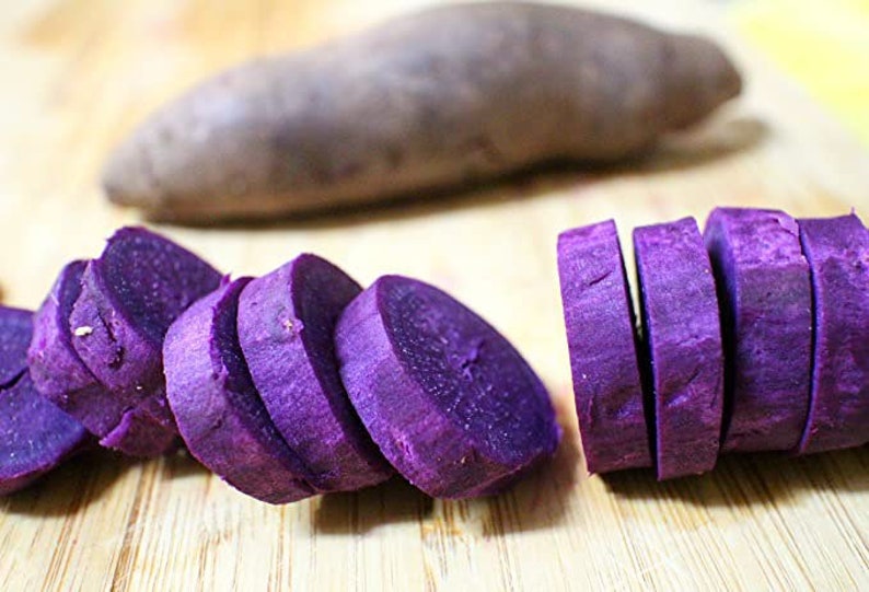 Korean Purple Sweet Potatoes Purple Yam Root 23lbs Etsy