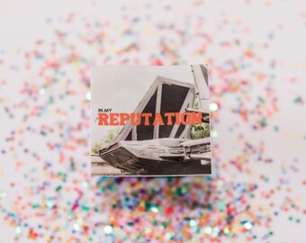 Reputation Era Sticker | Galaxy-inspired | laptop stickers, water bottle sticker
