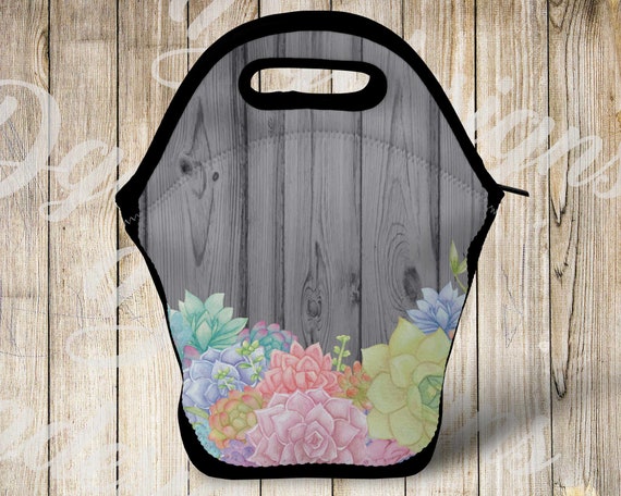 succulent lunch bag