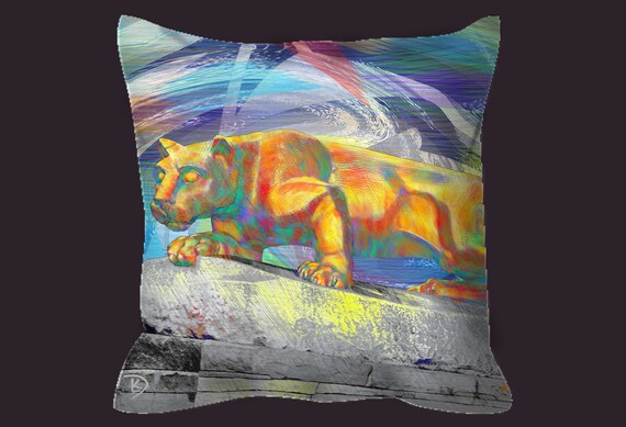 Penn State Pillow Psu Outdoor Pillow Throw Pillow Penn State Etsy