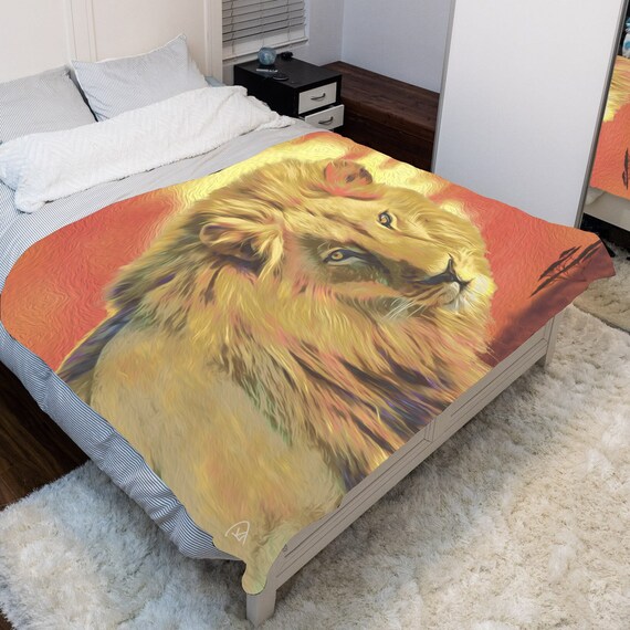 Lion King Blanket Sherpa Blanket