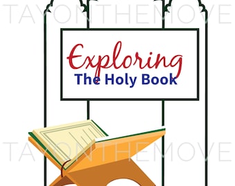 Exploring the Holy Book, Quran, Worksheet for Muslim Children. Ramadan Activity