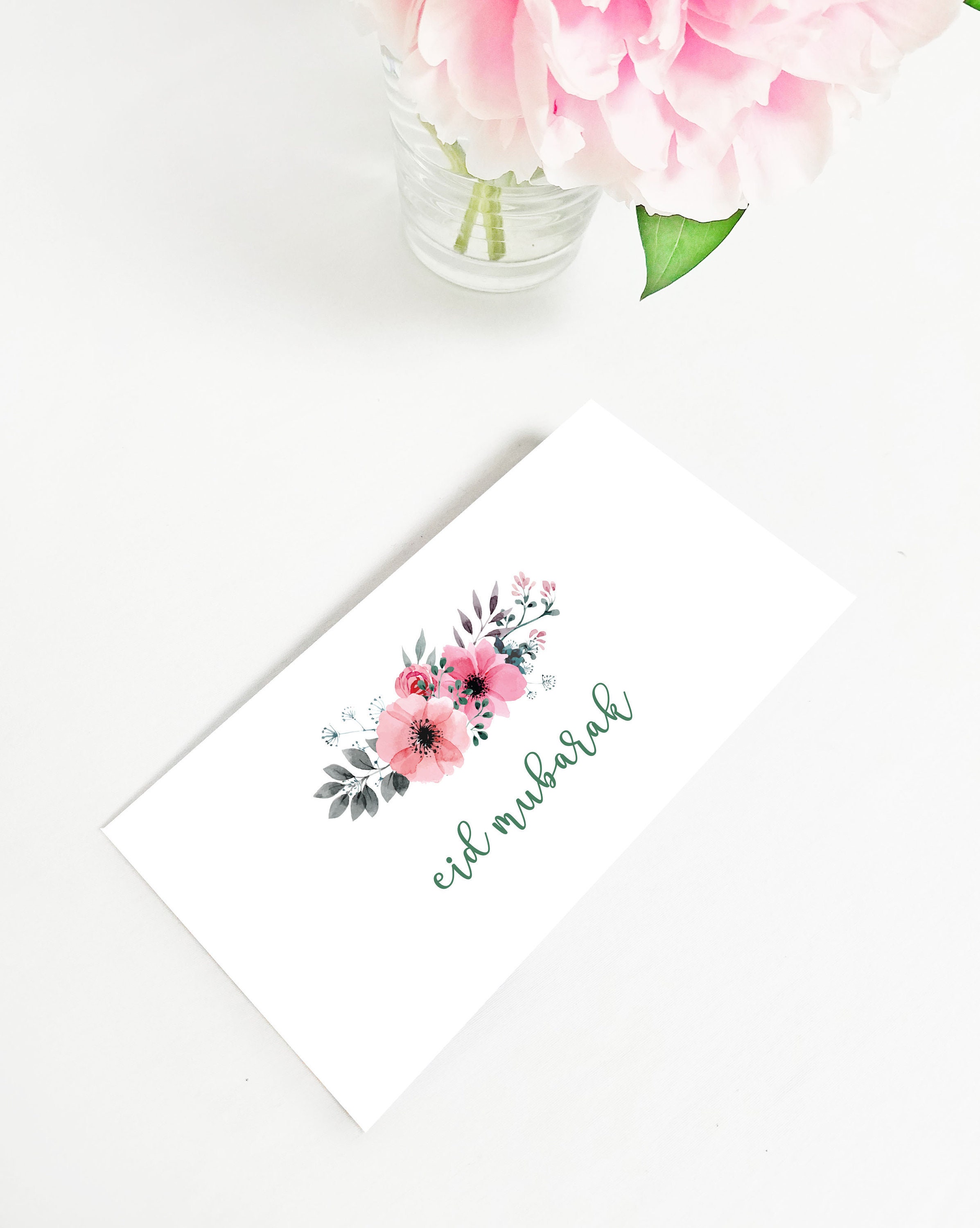 floral money envelopes eid mubarak money envelope 3 floral etsy