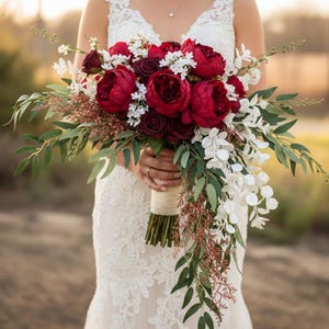 Bouquet for Red Dress - Etsy