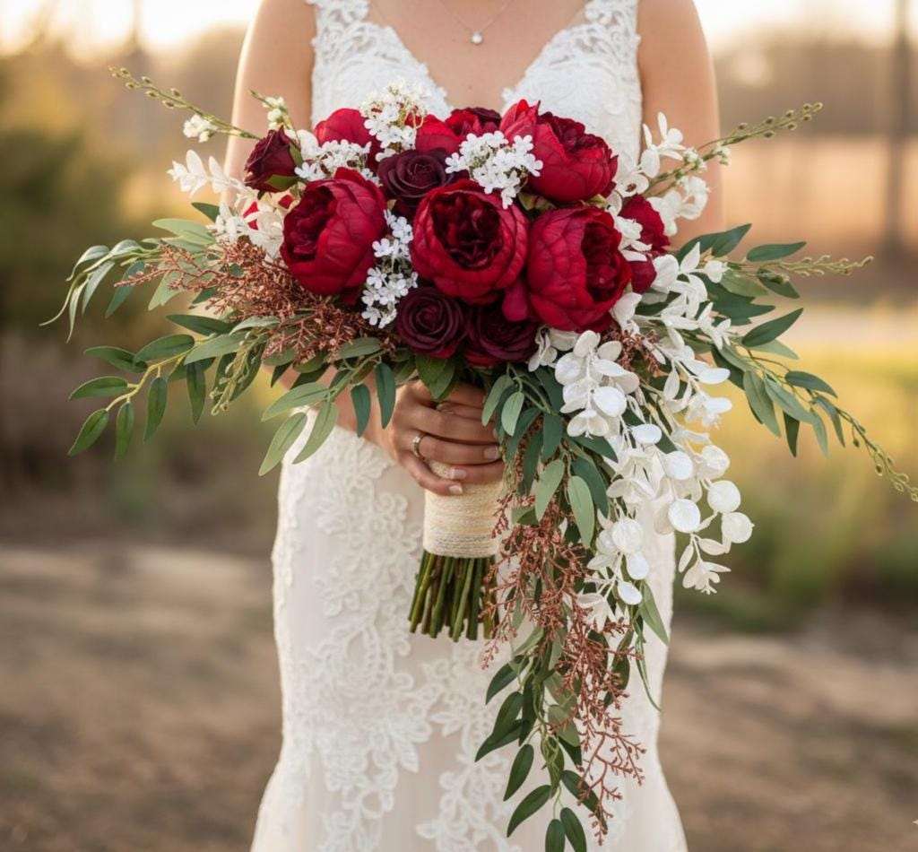 Rustic Winter Wedding Dress
