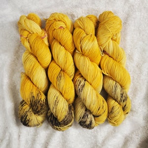 Hand-Dyed Yarn, Superwash Merino | September Blooms