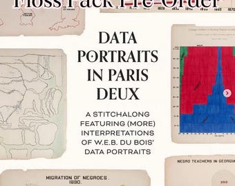 Data Portraits in Paris Part Deux Floss Pack | Pre-Order