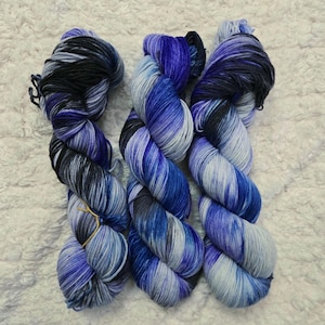 Hand-Dyed Yarn, Superwash Merino | OOAK