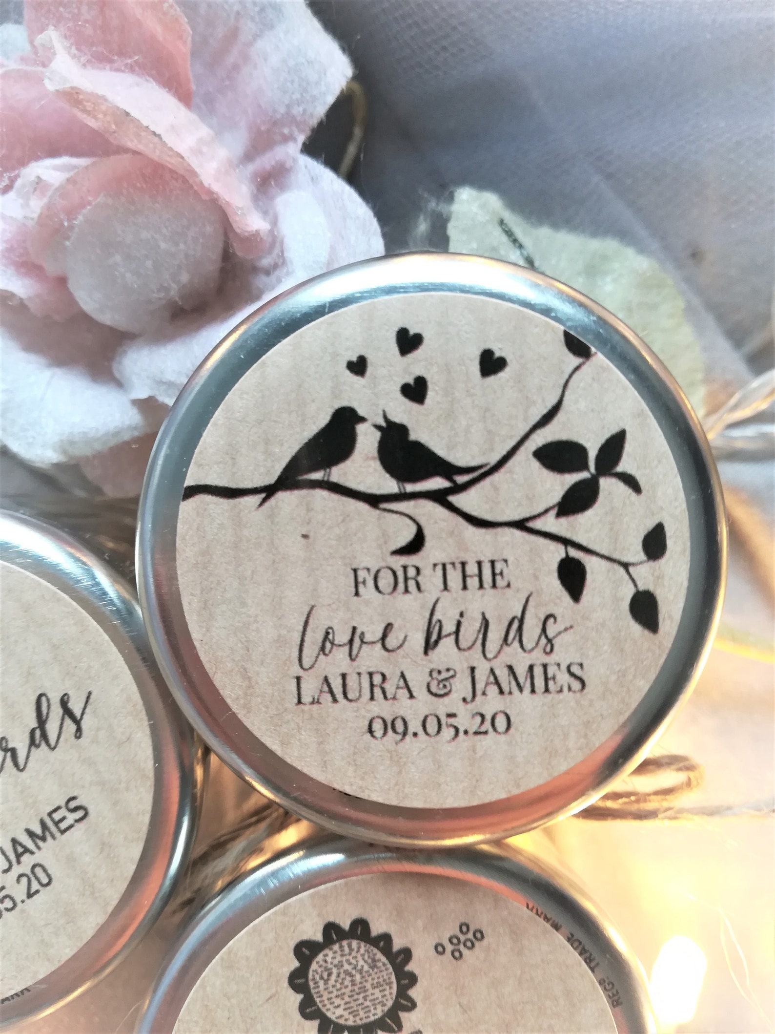 Bird Seed Wedding Favours Personalised With Names and Etsy